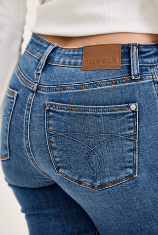 JUDY BLUE Better in Blue Capri - Bray and Em Boutique