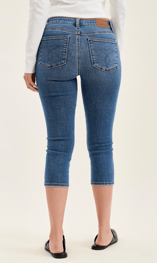 JUDY BLUE Better in Blue Capri - Bray and Em Boutique
