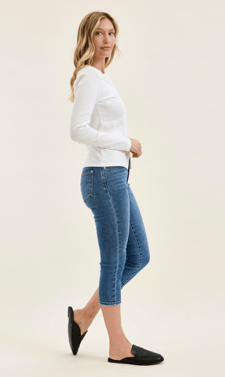 JUDY BLUE Better in Blue Capri - Bray and Em Boutique