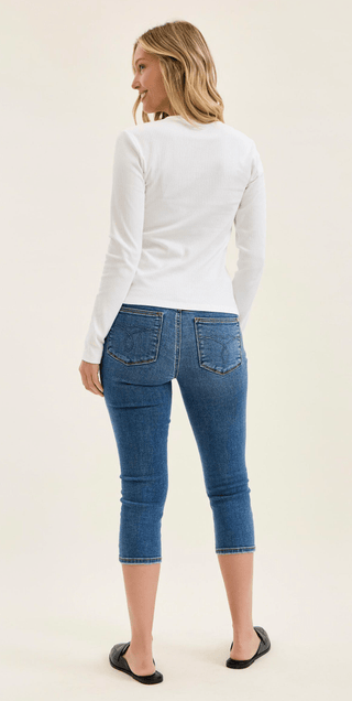 JUDY BLUE Better in Blue Capri - Bray and Em Boutique