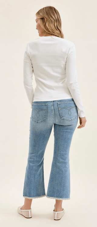 JUDY BLUE Denim Obsession Kick Flare - Bray and Em Boutique
