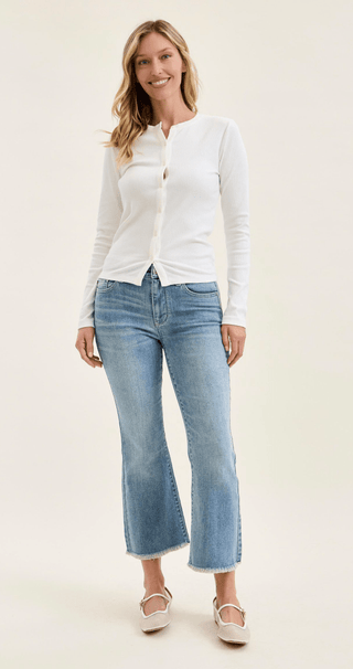 JUDY BLUE Denim Obsession Kick Flare - Bray and Em Boutique