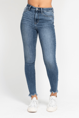 Judy Blue HR Push The Limit Skinny Jeans - Bray and Em Boutique