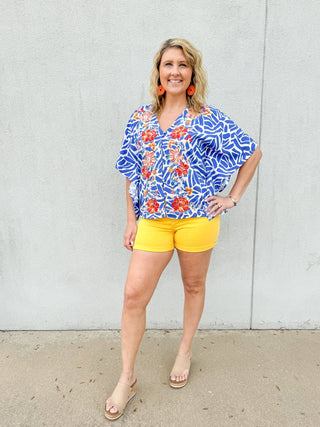 Judy Blue HW Be Sensational Cuffed Shorts - Bray and Em Boutique