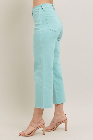 Judy Blue HW Born For This Crop Jeans - Bray and Em Boutique