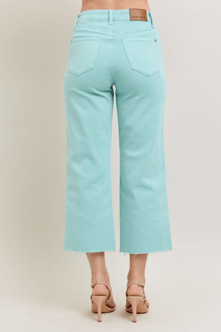 Judy Blue HW Born For This Crop Jeans - Bray and Em Boutique
