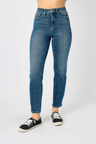 Judy Blue HW Girl's Best Friend Slim Fit Jeans - Bray and Em Boutique