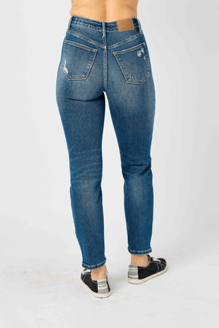 Judy Blue HW Girl's Best Friend Slim Fit Jeans - Bray and Em Boutique