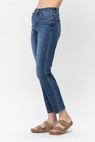 Judy Blue HW Shield Back Pocket Slim - Bray and Em Boutique