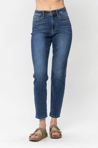 Judy Blue HW Shield Back Pocket Slim - Bray and Em Boutique