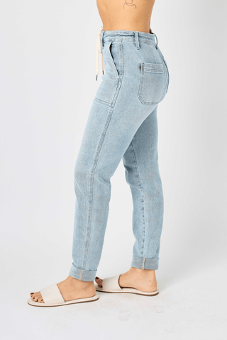 Judy Blue HW Touch of Trendiness Joggers - Bray and Em Boutique