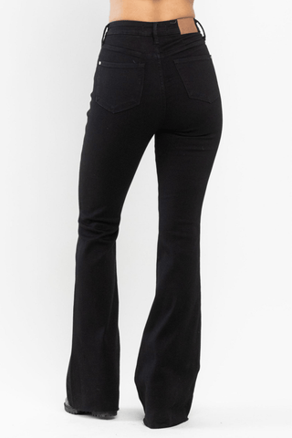 Judy Blue HW Tummy Control Flare Jeans - Bray and Em Boutique
