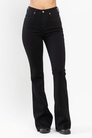 Judy Blue HW Tummy Control Flare Jeans - Bray and Em Boutique