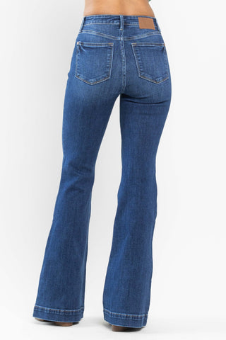 Judy Blue HW You Are Flare Jeans - Bray and Em Boutique