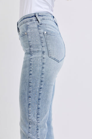 Judy Blue MR Over The Top Flare Jeans - Bray and Em Boutique