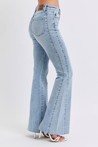 Judy Blue MR Over The Top Flare Jeans - Bray and Em Boutique
