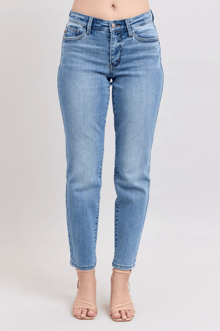 Judy Blue MR Rythm And Blue Slim Fit Jeans - Bray and Em Boutique