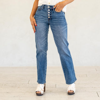 Judy Blue MR Something Amazing Straight Jean - Bray and Em Boutique