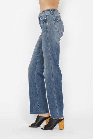 Judy Blue Practically Me MR Straight Jean - Bray and Em Boutique