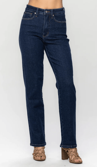 Judy Blue Straighten Me Out Jeans - Bray and Em Boutique