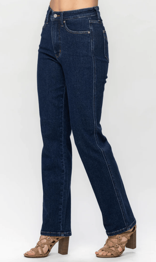 Judy Blue Straighten Me Out Jeans - Bray and Em Boutique