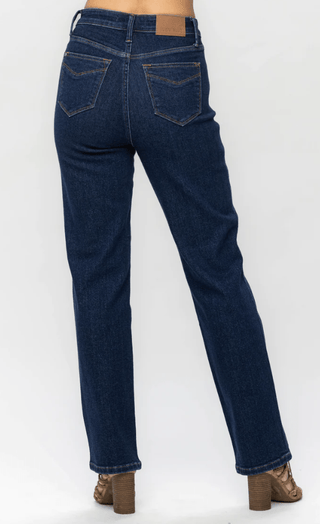 Judy Blue Straighten Me Out Jeans - Bray and Em Boutique