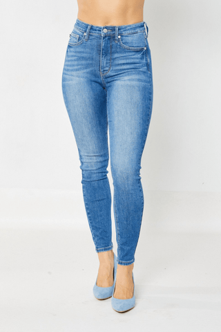 Judy Blue Tummy Control Forever Skinny Jeans - Bray and Em Boutique