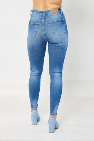 Judy Blue Tummy Control Forever Skinny Jeans - Bray and Em Boutique