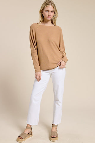 Just Trust Us Dolman Knit Top - Bray and Em Boutique