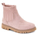 Blush Faux Suede