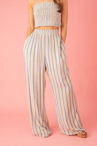 Keeping It Fun Striped Two Piece Set - Bray and Em Boutique