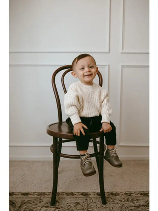 Kids Chunky Knit Sweater - Bray and Em Boutique