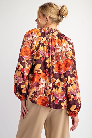 Nothing Like It Floral Blouse