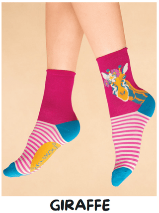 Ladies Bamboo Ankle Socks - Bray and Em Boutique