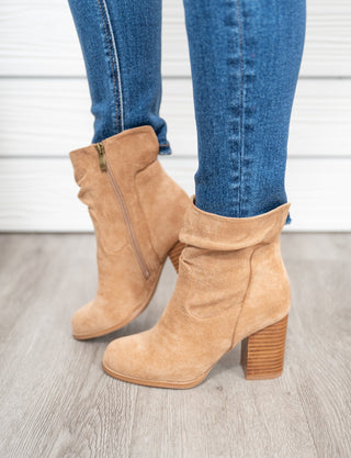 Last Call Faux Suede Boot - Camel - Bray and Em Boutique