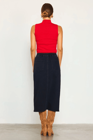 Leave It All Behind Denim Skirt - Bray and Em Boutique