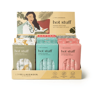 Lemon Lavender Heated Neck Wrap - Bray and Em Boutique