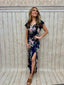 Navy Floral