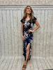 Navy Floral