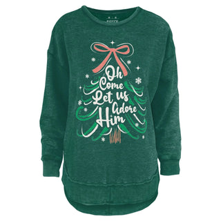 Let's Adore Him Fleece - Bray and Em Boutique