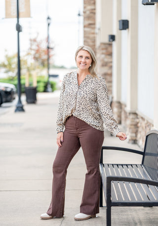 Let's Get Wild Blouse - Bray and Em Boutique