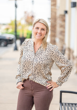Let's Get Wild Blouse - Bray and Em Boutique