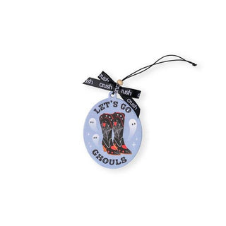 Let's Go Ghouls Car Air Freshener - Bray and Em Boutique