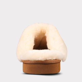 Lia Scuff Slipper - Chestnut - Bray and Em Boutique