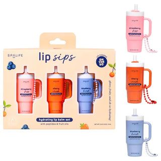 Lip Sips Hydrating Lip Balm Set - Bray and Em Boutique