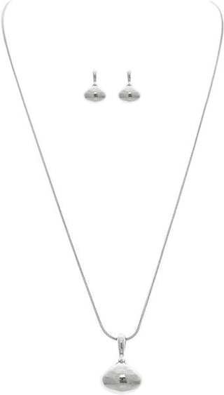 Liquid Silver Necklace Set - Bray and Em Boutique