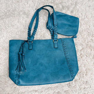 Lisa Whipstitch Tote Bag - Bray and Em Boutique