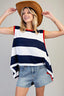 Navy/White