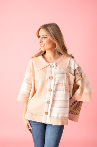 Lively Fashionista Button Up Top - Bray and Em Boutique