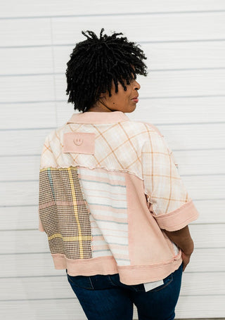Lively Fashionista Button Up Top - Bray and Em Boutique